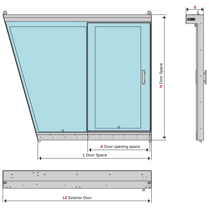 Two wings door 214.19